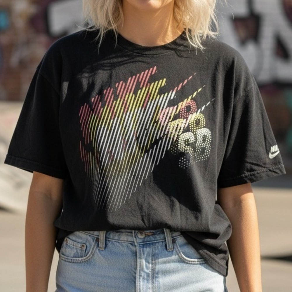 Nike SB Black Graphic T Shirt Men's Size Small